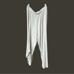 Bryn Walker green batwing siro rayon Lagenlook pants size XL can fit larger